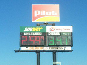 Pilot Outdoor Electric Signs