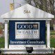 Good Wealth Management Outdoor Sign