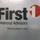 First Financial Indoor Office Sign