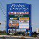 Forbes Crossing Outdoor Sign Forbes Crossing Outdoor Sign