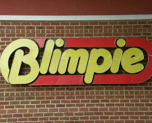 Blimpie Channel Sign Blimpie Channel Sign