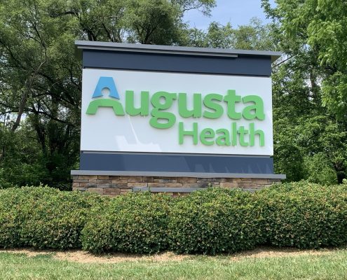 Augusta Health Monument Sign