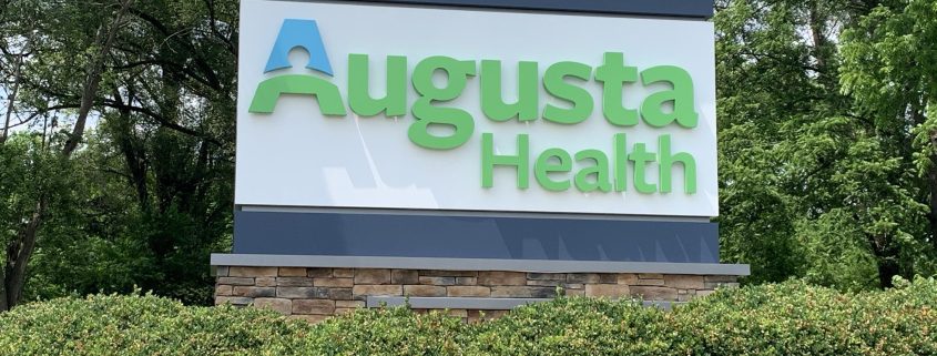 Augusta Health Monument Sign
